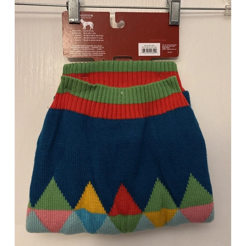 New Wondershop at Target, Pet Sweater, Medium Up to 40lbs. Dog or Cat‎ Sweate
